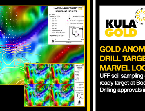 Marvel Loch Exploration Update – Gold anomaly defined for drill ready target at Boomerang